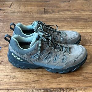 Oboz Sawtooth X B-DRY Hikers Low Top Lace Up Hiking Boots Waterproof Size 9